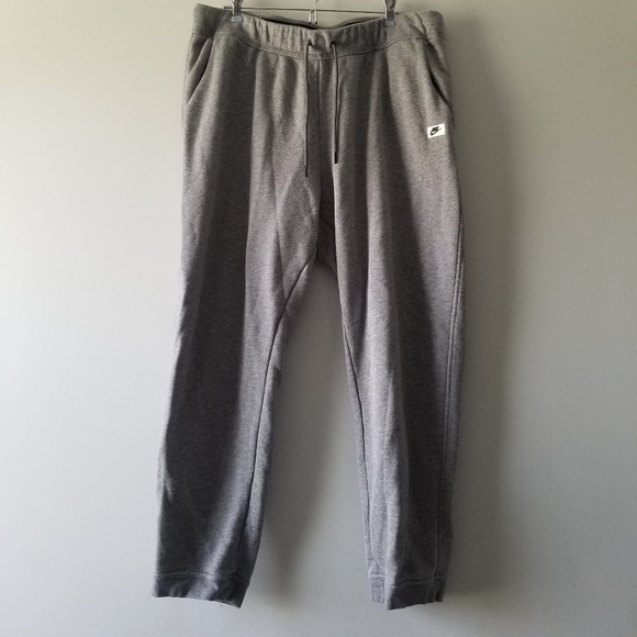 Nike Tech Fleece Gray Jogger Pants Sweatpants - Picture 1 of 9